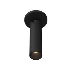 Lorna 9-In (2-In Dia.) 36 Degree Optic Black Led Adjustable Ceiling Mount