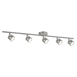Lyra Brushed Nickel Track Ltg. Lyra Brushed Nickel Track Ltg.