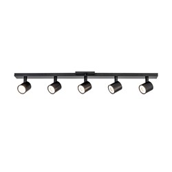 Arnold 5-Head Black Led Track Lights Arnold 5-Head Black Led Track Lights