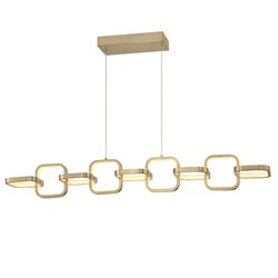 59W Led Patsy Pendant Aged Brass 59W Led Patsy Pendant Aged Brass
