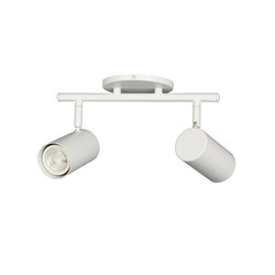 2 Light Track Light In Matte White 2 Light Track Light In Matte White