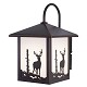 Vaxcel International Bryce 8In. Outdoor Wall Light Bbz (Deer)