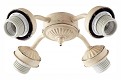 Quorum Open Box Four Light Persian White Fan Light Kit