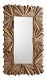 Cyan Designs Pecan 47.25 x 30 Swanson Rectangular Wood Frame Mirror