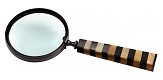 Cyan Designs Bronze Leonard 14.5 Inch Tall Brass Magnifier Made in India