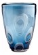 Cyan Designs Blue Royale 10.5 Inch Tall Glass Vase