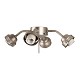 Universal 4 Light Fitter in Brushed Satin Nickel