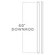 60In. Downrod - Chrome