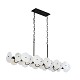 10-Lt Linear Pendant - Matte Black